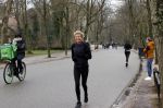 Amsterdam 5 februari 2021
Patricia Snel joggend in het vondelpark