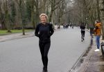Amsterdam 5 februari 2021
Patricia Snel joggend in het vondelpark