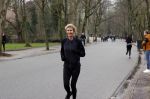 Amsterdam 5 februari 2021
Patricia Snel joggend in het vondelpark