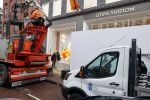 Amsterdam 27 januari 2021
Alle winkels in de pc hooftstraat zijn af getimmerd met hout ivm de verwachtte rellen en plunderingen.