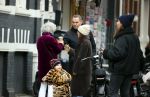 Amsterdam 6 januari 2021
Raoul Heertje met zijn vrouw en dochter in Amsterdam zuid