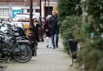 Amsterdam 6 januari 2021
Raoul Heertje met zijn vrouw en dochter in Amsterdam zuid