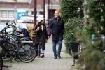 Amsterdam 6 januari 2021
Raoul Heertje met zijn vrouw en dochter in Amsterdam zuid