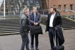 Utrecht 2 februari 2021
Rechtszaak Rachel Hazes tegen haar oude PA Marieke v Beek . Royce de Vries is de advocaat van Rachel. Marieke heeft advocaat Bernhard Tomlow. Ricardo Klaverdijk Big Willem v Boxtel en Jacqueline v d Gijp waren aanwezig.