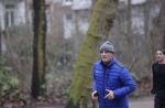 Amsterdam 6 februyari 2021
Theo Sijtzema  ( Oud Big Brother bewoner) joggend in het vondelpark