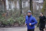 Amsterdam 6 februyari 2021
Theo Sijtzema  ( Oud Big Brother bewoner) joggend in het vondelpark