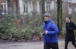 Amsterdam 6 februyari 2021
Theo Sijtzema  ( Oud Big Brother bewoner) joggend in het vondelpark