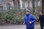 Amsterdam 6 februyari 2021
Theo Sijtzema  ( Oud Big Brother bewoner) joggend in het vondelpark
