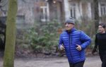Amsterdam 6 februyari 2021
Theo Sijtzema  ( Oud Big Brother bewoner) joggend in het vondelpark