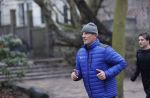 Amsterdam 6 februyari 2021
Theo Sijtzema  ( Oud Big Brother bewoner) joggend in het vondelpark