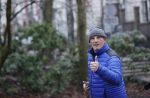 Amsterdam 6 februyari 2021
Theo Sijtzema  ( Oud Big Brother bewoner) joggend in het vondelpark