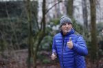 Amsterdam 6 februyari 2021
Theo Sijtzema  ( Oud Big Brother bewoner) joggend in het vondelpark