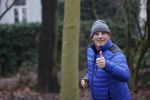 Amsterdam 6 februyari 2021
Theo Sijtzema  ( Oud Big Brother bewoner) joggend in het vondelpark