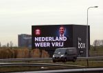 Schiphol A4 15 januari 2021
Abri Forum voor democratie met foto van Thierry Baudet