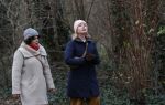 Amsterdam 16 februari 2021
Diverse BN ers in het vondelpark tijdens Corona. Tjitske Reidinga met een vriendin
