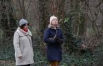 Amsterdam 16 februari 2021
Diverse BN ers in het vondelpark tijdens Corona. Tjitske Reidinga met een vriendin