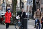 Amsterdam 23 januari 2021
Janke Dekker en Tom Egbers wandelend door Amsterdam zuid.