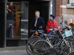 Amsterdam 23 januari 2021
Janke Dekker en Tom Egbers wandelend door Amsterdam zuid.