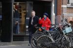 Amsterdam 23 januari 2021
Janke Dekker en Tom Egbers wandelend door Amsterdam zuid.