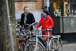 Amsterdam 23 januari 2021
Janke Dekker en Tom Egbers wandelend door Amsterdam zuid.