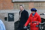 Amsterdam 23 januari 2021
Janke Dekker en Tom Egbers wandelend door Amsterdam zuid.