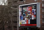Amsterdam 17 februari 2021
Alle lijsttrekkers op een abri ivm de verkiezingen