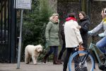 Amsterdam 11 januari 2021
Yvon Jaspers en haar hond met Marc Marie Huijbregts in het vondelpark.