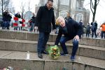 Amsterdam 15 januari 2021
Andre v Duin doopt zijn tulp in de westertoren en gaat daarna op een grote boot tulpen uitdelen op de grachten van Amsterdam.