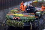 Amsterdam 15 januari 2021
Andre v Duin doopt zijn tulp in de westertoren en gaat daarna op een grote boot tulpen uitdelen op de grachten van Amsterdam.