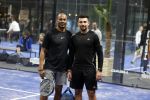 Amsterdam 12 februari 2022
Opening Plaza Padel in Amsterdam west . Aanwezig oa Ronald de Boer Jan Joost v Gangelen Kenneth Perez John v Lottum en Aron Winter. Aron kwam met zijn zoon