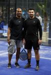Amsterdam 12 februari 2022
Opening Plaza Padel in Amsterdam west . Aanwezig oa Ronald de Boer Jan Joost v Gangelen Kenneth Perez John v Lottum en Aron Winter. Aron kwam met zijn zoon