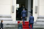 Den haag 10 januari 2022
Balkonscene nieuwe kabinet op paleis Noordeinde.
Koning Willem Alexander Mark Rutte Wopke Hoekstra Hugo de Jonge Kasja ollongren Liesje Schreinemacher Franc Weerwind Dilan Yesilgoz Hanke Bruins Robbert Dijkgraaf Dennis Wiersma Mark Harbers Micky Adriaansens Rob Jetten Henk Staghouwer Christianne v d Wal Karien v Gennip Carola Schouten Ernst Kuipers en Conny Helder .