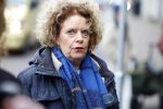 Amsterdam 19 januari 2022
Cabaretiers Bert Visscher en Jochem Myer tijdens de landelijke protestactie Kapsalon Theater in de Kleine Komedie. De cultuursector komt in actie tegen de coronamaatregelen. Tientallen theaters in heel Nederland  zijn omgebouwd tot een kapsalon. Brigitte Kaandorp