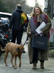 Amsterdam 2 februari 2022
Claudia Schoemacher met haar hond op de pc hooftstraat