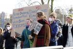 Amsterdam 5 februari 2022
Demonstratie studenten tegen het beleid van Mark Rutte . De demonstratie is in het centrum van Amsterdam.