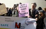Amsterdam 29 januari 2022
Demonstratie tegen seksueel geweld op het museumplein. Karin Bloemen presenteert het .