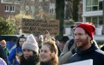 Amsterdam 29 januari 2022
Demonstratie tegen seksueel geweld op het museumplein. Karin Bloemen presenteert het .