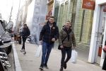 Amsterdam 2 februari 2022
Chahid Charrak ( Dutch performante) met zijn compagnon Eelco Kalsbeek op de pc hooftstraat