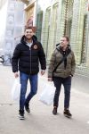 Amsterdam 2 februari 2022
Chahid Charrak ( Dutch performante) met zijn compagnon Eelco Kalsbeek op de pc hooftstraat