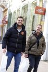 Amsterdam 2 februari 2022
Chahid Charrak ( Dutch performante) met zijn compagnon Eelco Kalsbeek op de pc hooftstraat