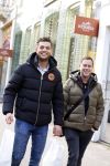 Amsterdam 2 februari 2022
Chahid Charrak ( Dutch performante) met zijn compagnon Eelco Kalsbeek op de pc hooftstraat