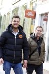 Amsterdam 2 februari 2022
Chahid Charrak ( Dutch performante) met zijn compagnon Eelco Kalsbeek op de pc hooftstraat