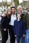 Laren 7 februari 2022
Fons de Poel en zijn kinderen  bij boekpresentatie van Willibrord Frequin in het bonte paard. Fons heeft het boek geschreven.