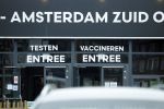 Amsterdam 25 januari 2022
GGD Paviljoen Amsterdam Zuis Oost waarmensen kunnen testen en vaccineren voor Corona / Covid