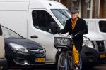 Amsterdam 12 januari 2022
Hans Dagelet op de fiets in Amsterdam zuid.