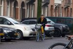 Amsterdam 12 januari 2022
Hans Dagelet op de fiets in Amsterdam zuid.