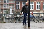 Amsterdam 19 januari 2022
Harry Piekema op straat in het centrum van Amsterdam.
