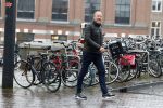 Amsterdam 19 januari 2022
Harry Piekema op straat in het centrum van Amsterdam.