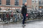 Amsterdam 19 januari 2022
Harry Piekema op straat in het centrum van Amsterdam.