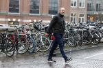 Amsterdam 19 januari 2022
Harry Piekema op straat in het centrum van Amsterdam.